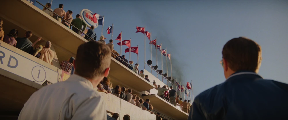 Still frame 216 from Ford v Ferrari (2019) directed by James Mangold