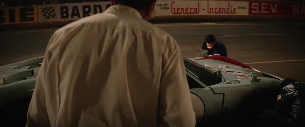 Still frame 220 from Ford v Ferrari (2019) directed by James Mangold