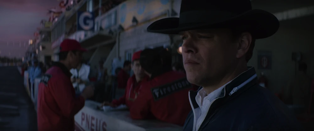 Still frame 235 from Ford v Ferrari (2019) directed by James Mangold