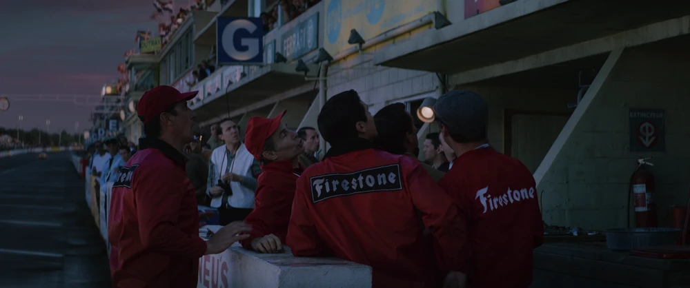 Still frame 236 from Ford v Ferrari (2019) directed by James Mangold