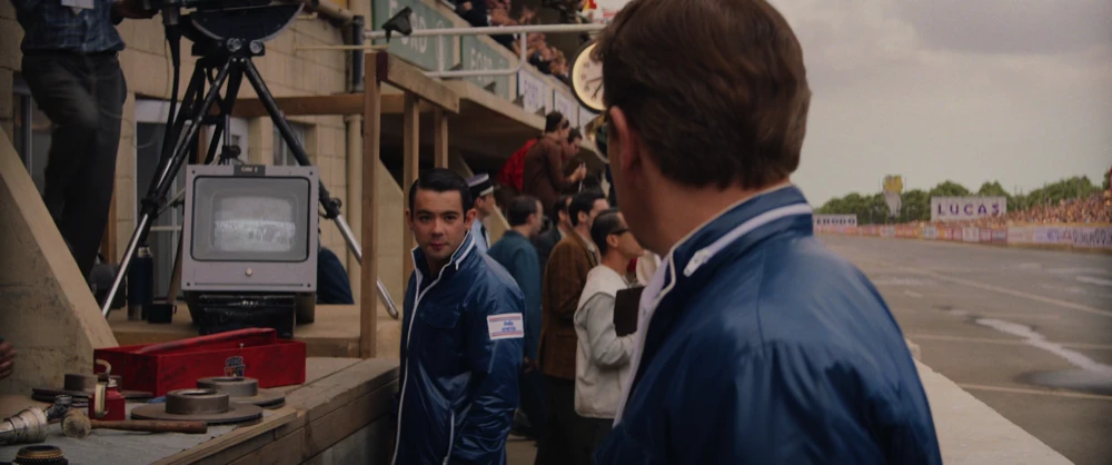 Still frame 244 from Ford v Ferrari (2019) directed by James Mangold