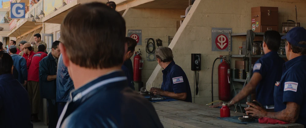Still frame 258 from Ford v Ferrari (2019) directed by James Mangold