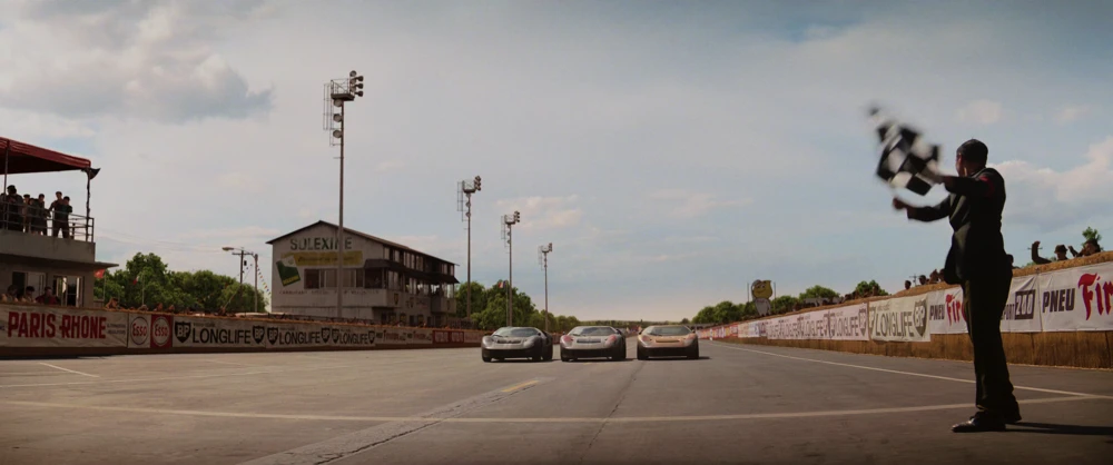 Still frame 269 from Ford v Ferrari (2019) directed by James Mangold