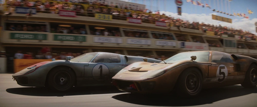 Still frame 270 from Ford v Ferrari (2019) directed by James Mangold