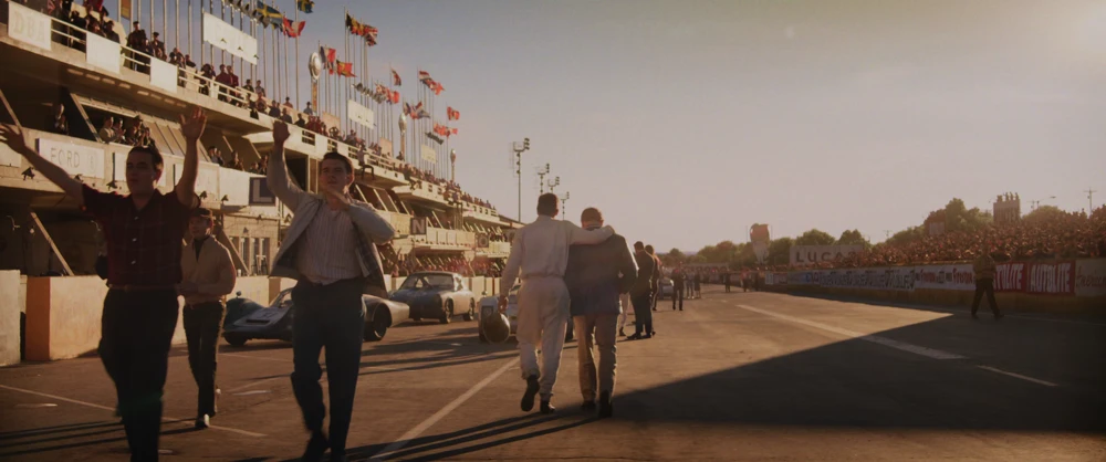 Still frame 277 from Ford v Ferrari (2019) directed by James Mangold