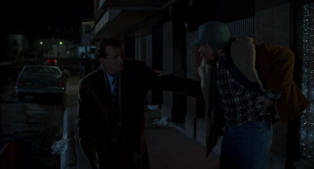 Still frame 52 from Groundhog Day (1993) directed by Harold Ramis