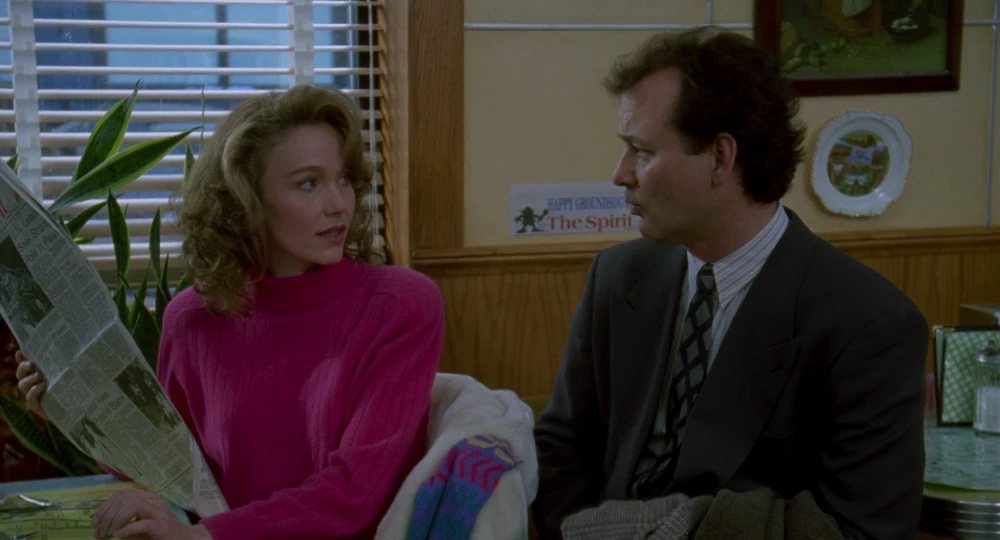 Still frame 65 from Groundhog Day (1993) directed by Harold Ramis
