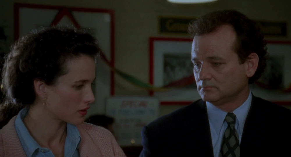 Still frame 80 from Groundhog Day (1993) directed by Harold Ramis