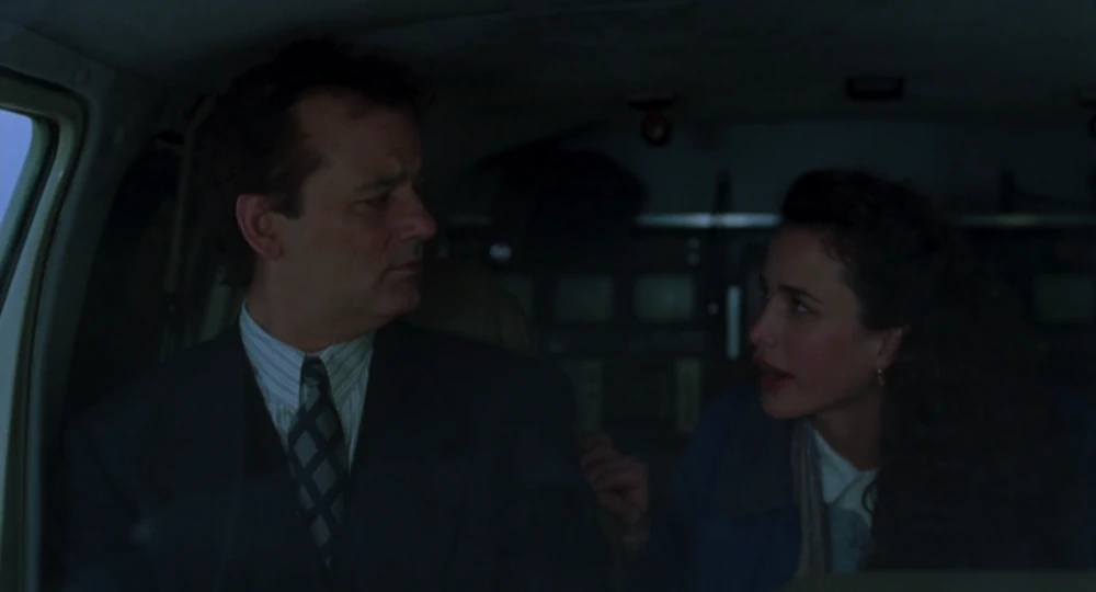 Still frame 8 from Groundhog Day (1993) directed by Harold Ramis