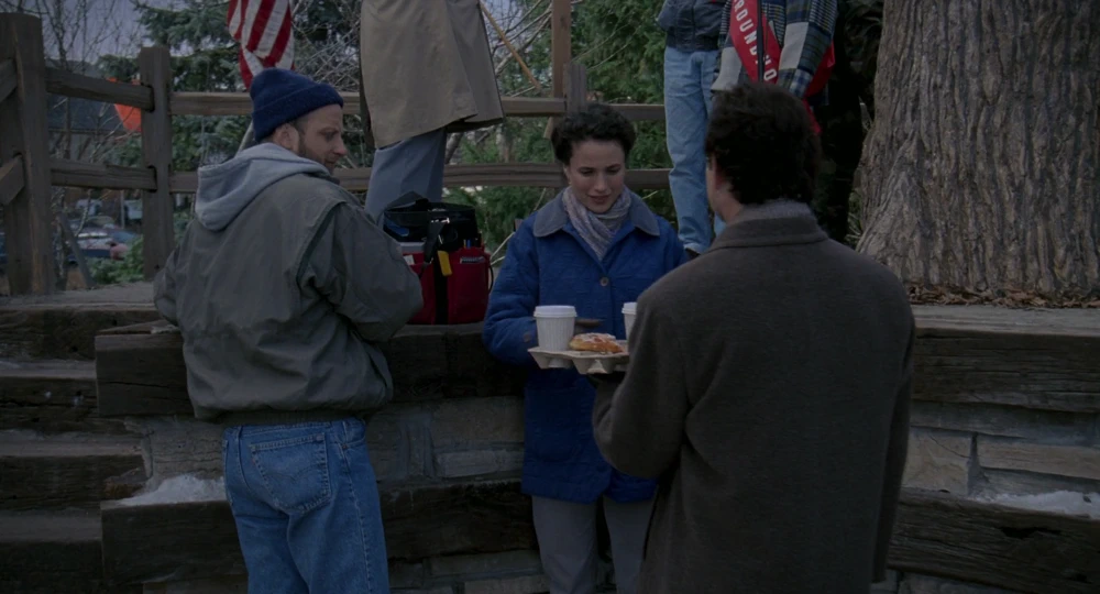 Still frame 128 from Groundhog Day (1993) directed by Harold Ramis
