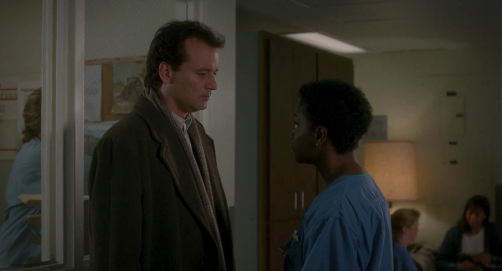 Still frame 135 from Groundhog Day (1993) directed by Harold Ramis