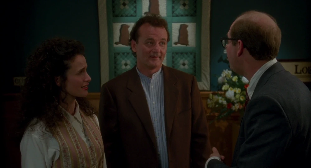 Still frame 149 from Groundhog Day (1993) directed by Harold Ramis
