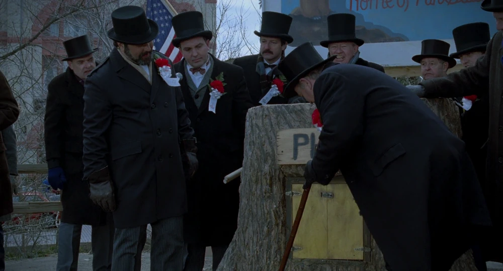 Still frame 21 from Groundhog Day (1993) directed by Harold Ramis