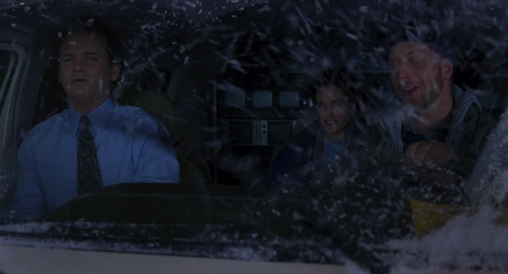 Still frame 28 from Groundhog Day (1993) directed by Harold Ramis