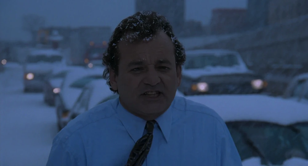 Still frame 29 from Groundhog Day (1993) directed by Harold Ramis