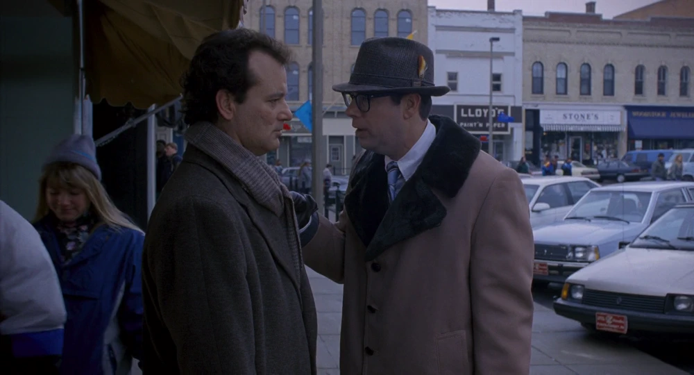 Still frame 39 from Groundhog Day (1993) directed by Harold Ramis