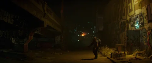 Still frame 12 from Hotel Artemis (2018) directed by Drew Pearce