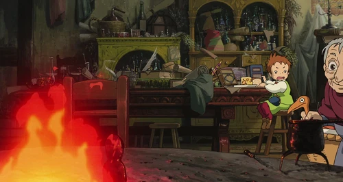 Still frame 88 from Howl's Moving Castle (2004) directed by Hayao Miyazaki