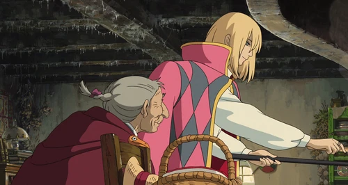 Still frame 96 from Howl's Moving Castle (2004) directed by Hayao Miyazaki