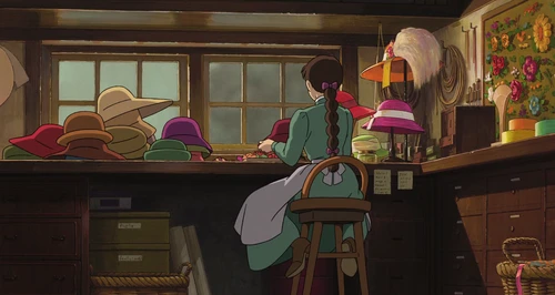 Still frame 9 from Howl's Moving Castle (2004) directed by Hayao Miyazaki
