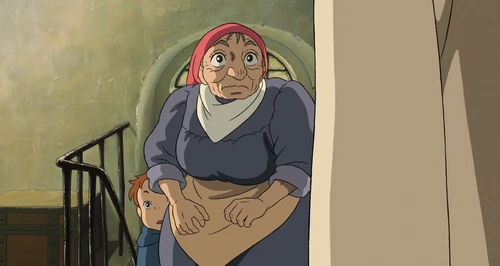 Still frame 109 from Howl's Moving Castle (2004) directed by Hayao Miyazaki