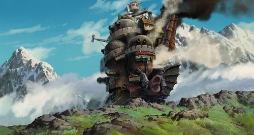 Still frame 116 from Howl's Moving Castle (2004) directed by Hayao Miyazaki
