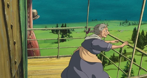 Still frame 117 from Howl's Moving Castle (2004) directed by Hayao Miyazaki