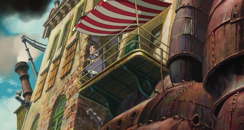 Still frame 118 from Howl's Moving Castle (2004) directed by Hayao Miyazaki
