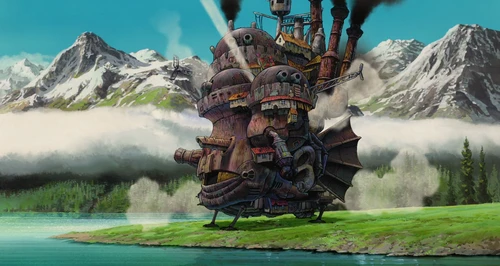 Still frame 122 from Howl's Moving Castle (2004) directed by Hayao Miyazaki