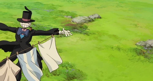 Still frame 123 from Howl's Moving Castle (2004) directed by Hayao Miyazaki