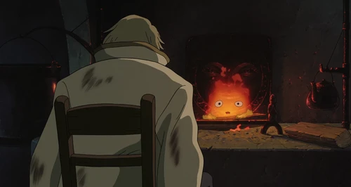 Still frame 135 from Howl's Moving Castle (2004) directed by Hayao Miyazaki