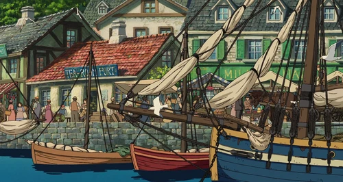 Still frame 140 from Howl's Moving Castle (2004) directed by Hayao Miyazaki