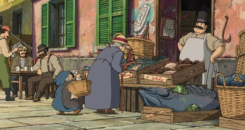 Still frame 141 from Howl's Moving Castle (2004) directed by Hayao Miyazaki