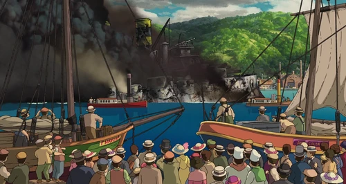Still frame 143 from Howl's Moving Castle (2004) directed by Hayao Miyazaki