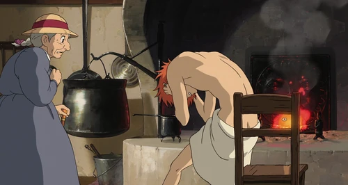 Still frame 150 from Howl's Moving Castle (2004) directed by Hayao Miyazaki