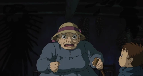 Still frame 154 from Howl's Moving Castle (2004) directed by Hayao Miyazaki
