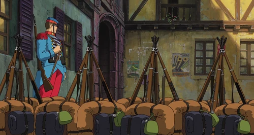 Still frame 14 from Howl's Moving Castle (2004) directed by Hayao Miyazaki