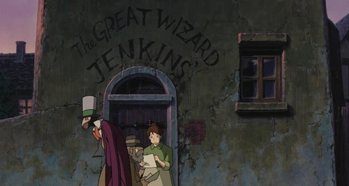 Still frame 160 from Howl's Moving Castle (2004) directed by Hayao Miyazaki