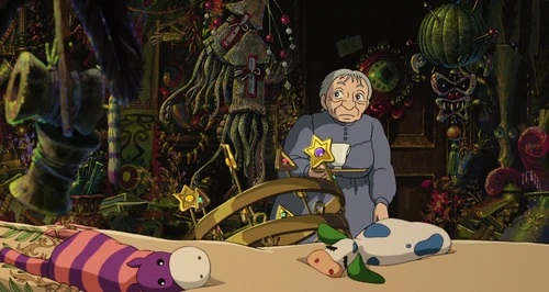 Still frame 161 from Howl's Moving Castle (2004) directed by Hayao Miyazaki