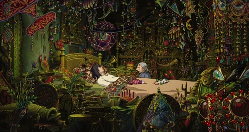 Still frame 165 from Howl's Moving Castle (2004) directed by Hayao Miyazaki