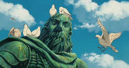 Still frame 172 from Howl's Moving Castle (2004) directed by Hayao Miyazaki