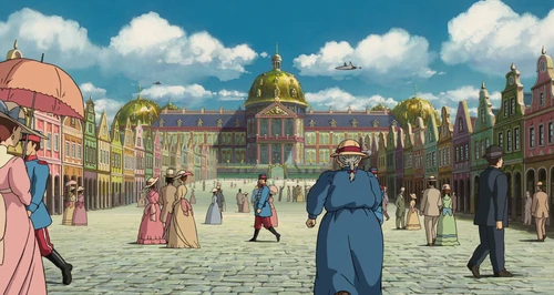 Still frame 174 from Howl's Moving Castle (2004) directed by Hayao Miyazaki