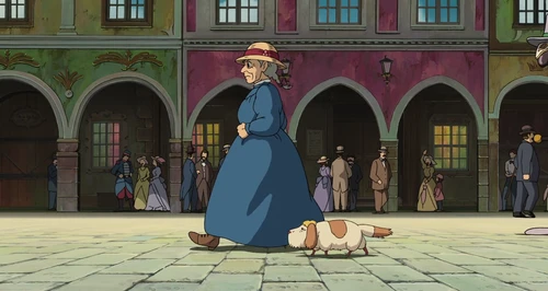 Still frame 177 from Howl's Moving Castle (2004) directed by Hayao Miyazaki