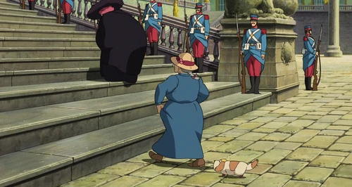 Still frame 184 from Howl's Moving Castle (2004) directed by Hayao Miyazaki