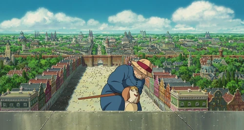 Still frame 189 from Howl's Moving Castle (2004) directed by Hayao Miyazaki
