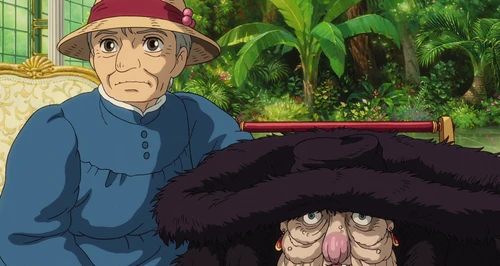 Still frame 204 from Howl's Moving Castle (2004) directed by Hayao Miyazaki