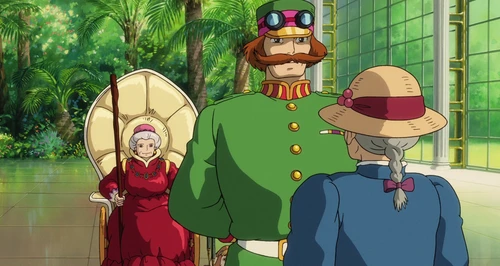Still frame 210 from Howl's Moving Castle (2004) directed by Hayao Miyazaki