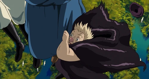 Still frame 214 from Howl's Moving Castle (2004) directed by Hayao Miyazaki