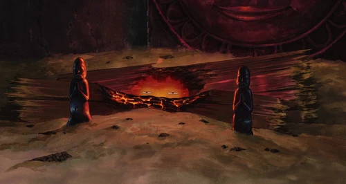 Still frame 251 from Howl's Moving Castle (2004) directed by Hayao Miyazaki