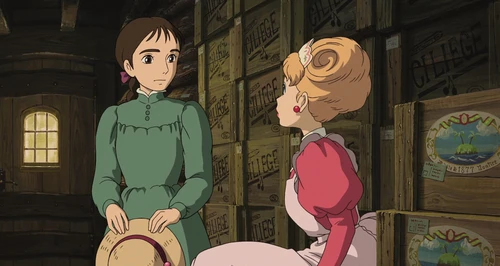 Still frame 27 from Howl's Moving Castle (2004) directed by Hayao Miyazaki